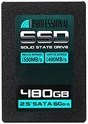 Inland Professional 480GB SSD 3D NAND SATA III 6Gb/s 2.5" 7mm Internal Solid State Drive (480G)