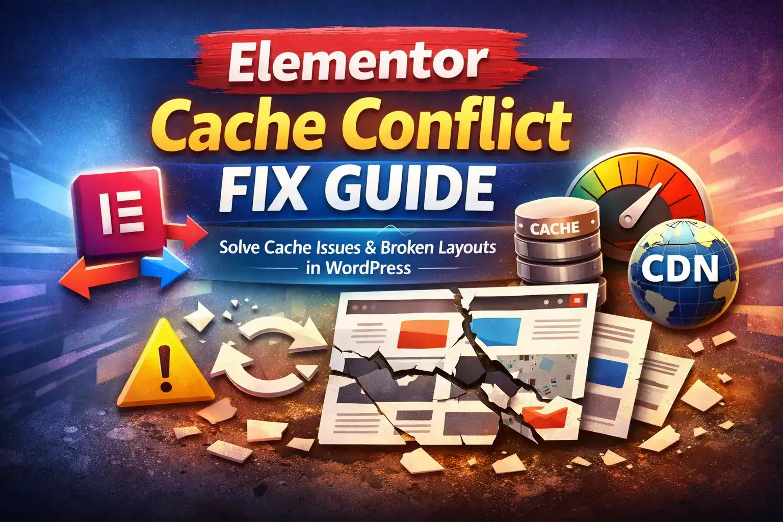 Elementor Cache Conflicts